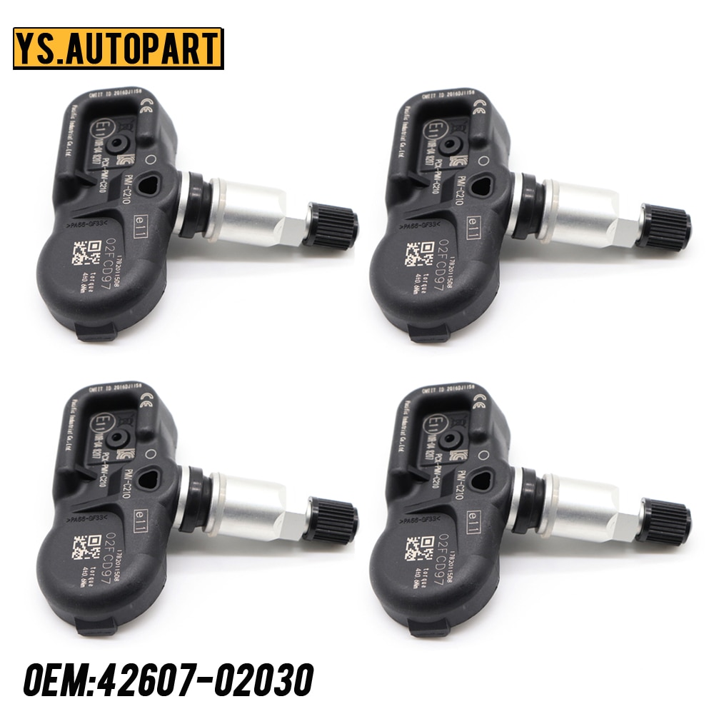 Ÿ̾ з ͸  42607-02030 433MHz, Toyota Camry Corolla 2007-2017 TPMS  42607-02031